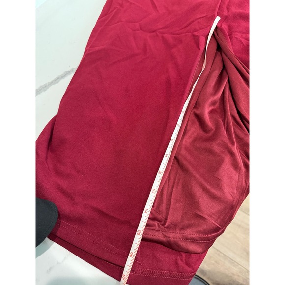 NWT Lulus So Flirty Dark‎ Magenta One-Shoulder Cutout Asymmetrical Dress Large - Picture 8 of 10